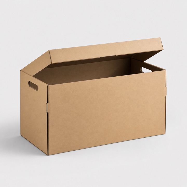 Caja de archivo ficticio para demostración