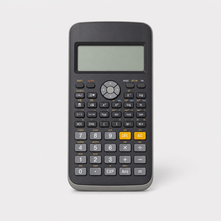 Calculadora científica ficticio para demostración