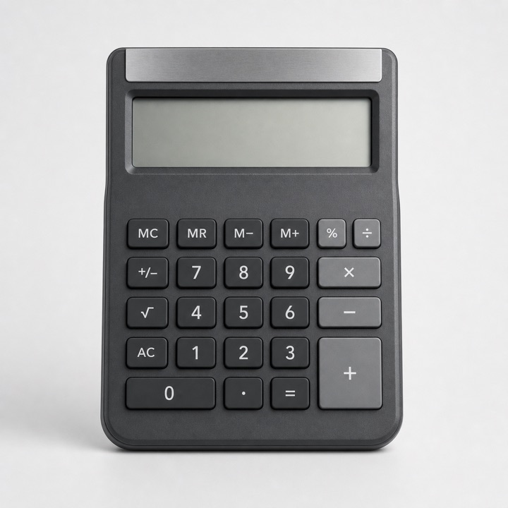 Calculadora profesional ficticio para demostración