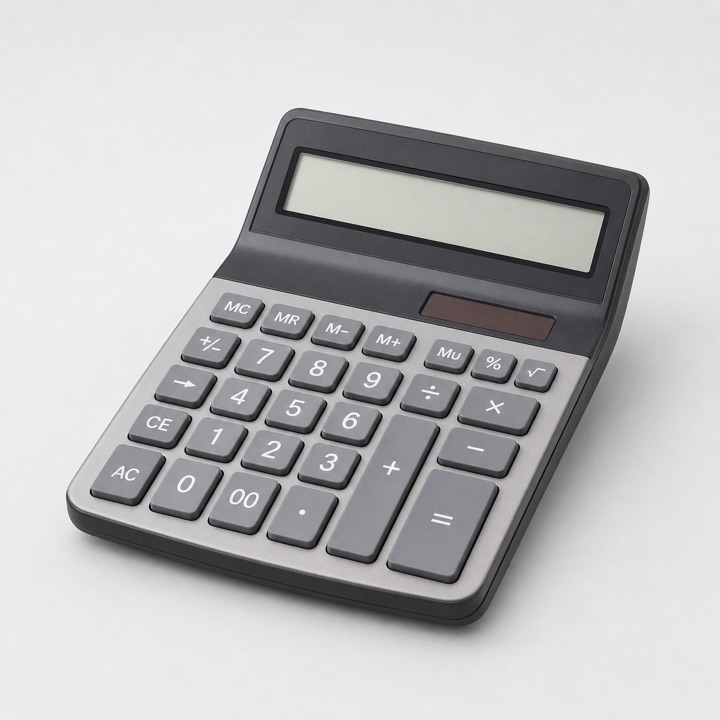 Calculadora de sobremesa ficticio para demostración