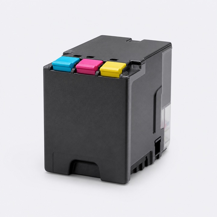 Cartucho de tinta color ficticio para demostración