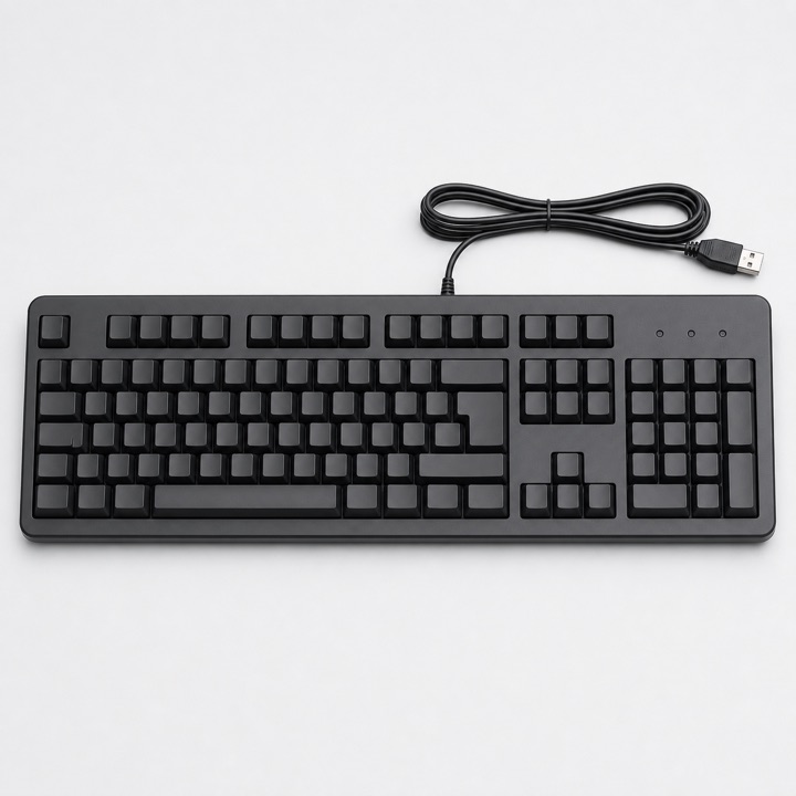 Teclado USB ficticio para demostración