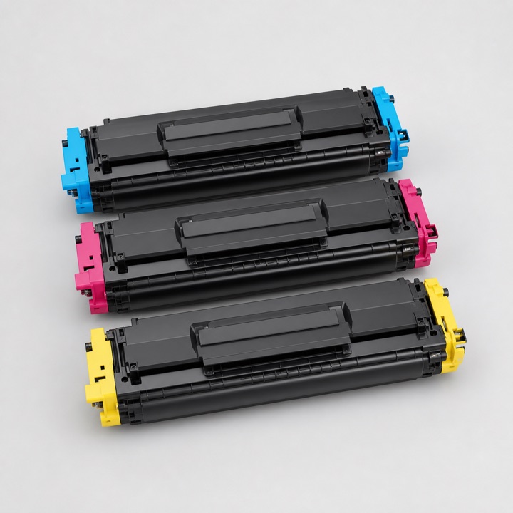 Tóner láser color ficticio para demostración
